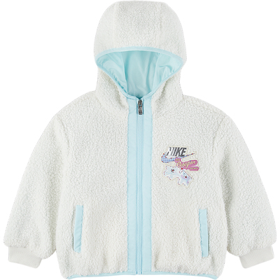Nike/耐克正品Whimsy 幼童拉链连帽抓绒保暖夹克外套IQ9994-133