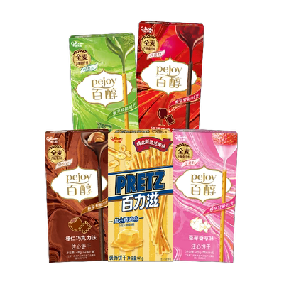 格力高百醇&百力滋饼干233g×1组