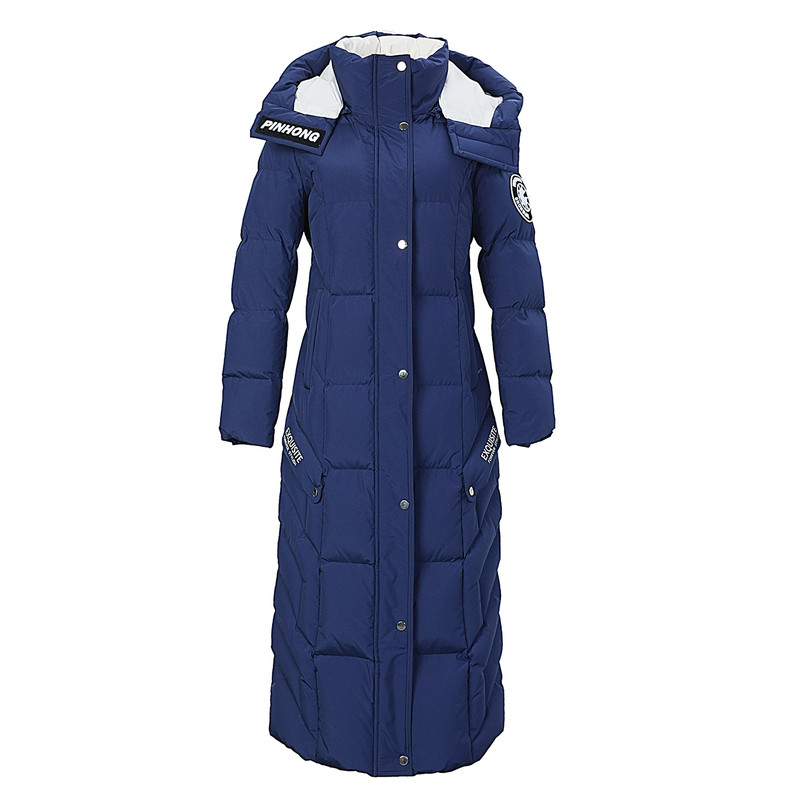 2025新款长款羽绒服修身显瘦