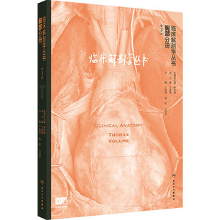临床解剖学丛书胸部分册 第3版丁自海程超汪华侨胸心外科微创腔镜标本手术介入治疗超声影像CT人民卫生出版社外科学影像解剖学