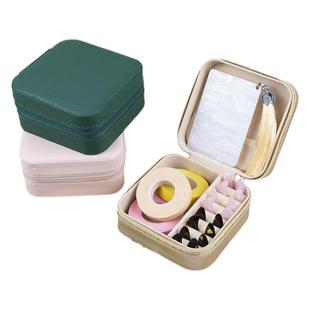 金蝉古筝指甲胶布收纳包皮革盒琵琶指甲收纳盒乐器包便携义甲袋