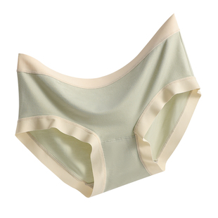 莫代尔无痕内裤女士2024新款夏季薄款女生抗菌纯棉全棉裆大码短裤