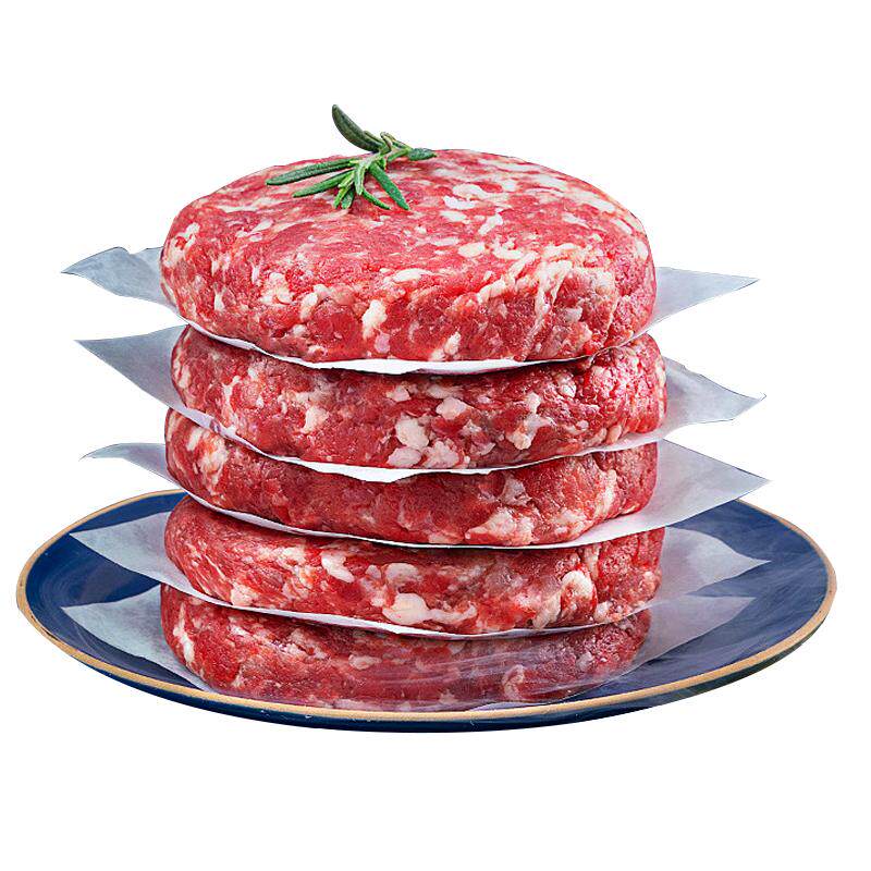100%纯牛肉谷饲0添加牛肉饼