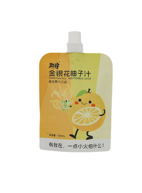 金银花柚子汁100ml袋装