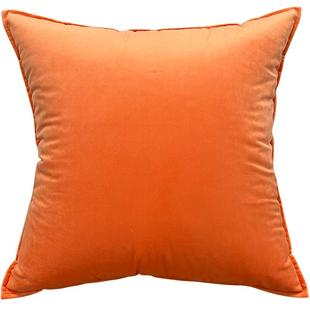 新款天鹅绒抱枕沙发客厅高靠背垫床头枕头抱枕套不含芯大号靠枕罩