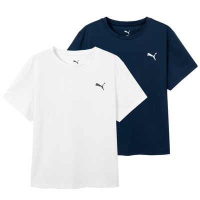【2件装】PUMA彪马童装夏新款儿童短袖T恤吸湿速干运动上衣