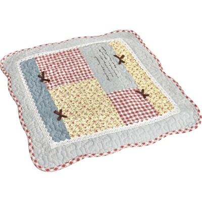 全棉坐垫办公室秋冬绑带防滑椅垫