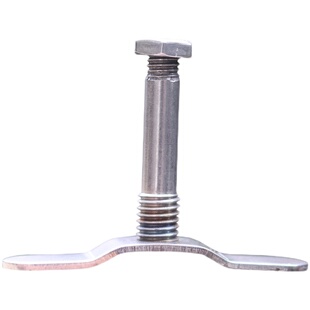 威武渔具手拨轮内置接头电滑环八卦轮金属中轴底座空心配件