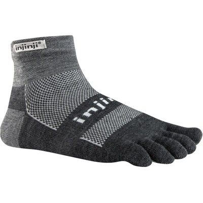injinji美利奴羊毛五指袜中筒