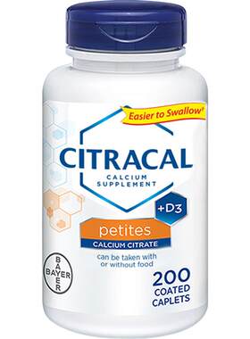 Citracal补VD3柠檬酸钙中老年人