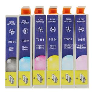 适用爱普生R330墨盒 爱普生1390墨盒 T0851 85N 打印机墨水 墨盒