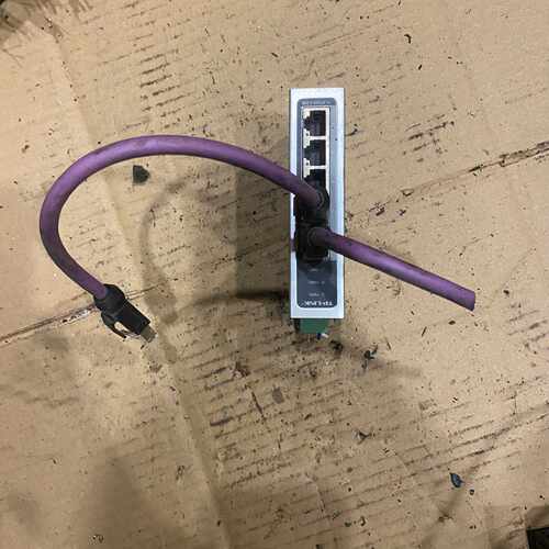 TP-LINK TL-SF1005工业级交换机，正常拆机的，