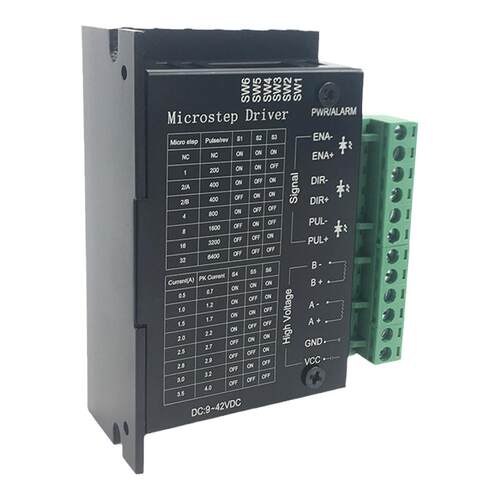 42/57步进电机驱动器 TB6600 32细分 4.0A 42VDC两相驱动器升级版