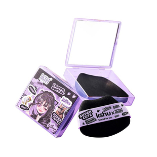 荔树吸油纸面部女带粉扑便携补妆脸部去油专用吸油面纸散粉定妆男