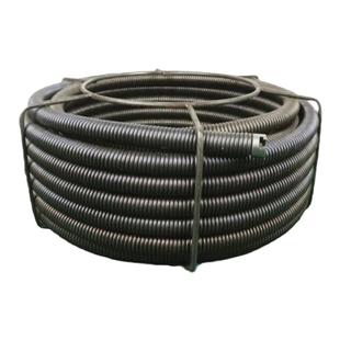 150型疏通机用直径22mm加密加粗无缝隙锰钢弹簧疏通下水道工具