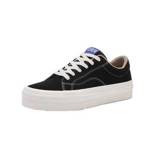 Semir男鞋板鞋2026春季新款厚底休闲鞋圆头小众滑板鞋百搭帆布鞋