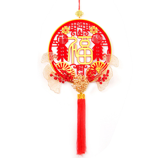 2025新年中国结客厅挂件高端福字挂饰喜庆大号春节新款立体装饰