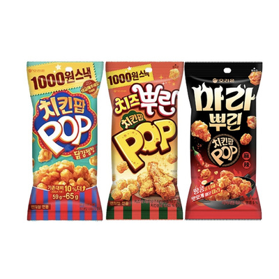 韩国直邮好丽友鸡米花81g双味