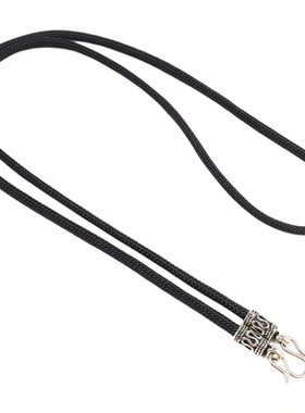 回纹蜡皮绳泰国原版M扣佛牌链