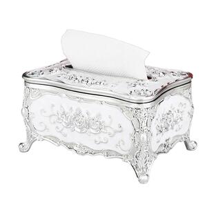 欧式纸巾盒家用客厅茶几简约纸抽创意网红简约可爱抽纸盒KTV摆件