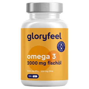 拜耳gloryfeel高含量深海鱼油进口正品欧米茄中老年成人EPA心脑眼