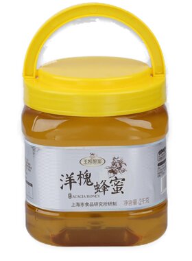 王凯酿蜜洋槐蜂蜜2千克大瓶餐饮装4斤实惠装商用可包邮