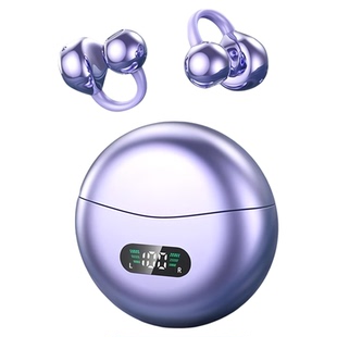 2026新款蓝牙耳机耳夹式不入耳骨传导无线政府补贴超长续航大电量