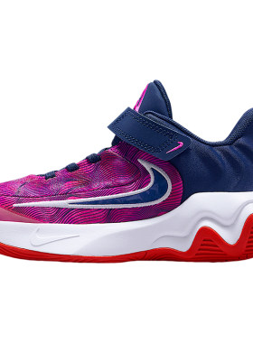 Nike/耐克正品Immortality 4小童经典魔术贴缓震篮球鞋IH7663-600