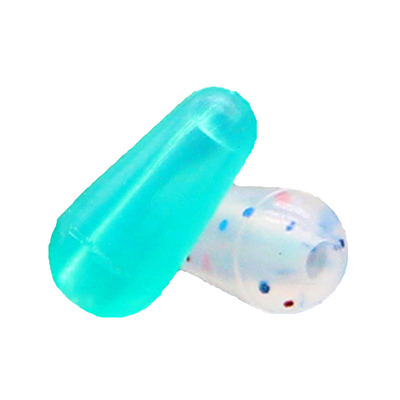 硅胶防缠豆散装通孔八字环防缠