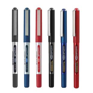 日本uniball三菱UB-150中性笔直液式走珠笔0.5mm水性签字笔0.38黑色水笔ub150学生用刷题黑日系文具办公用品