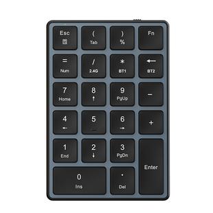 无线数字键盘小键盘双模充电蓝牙静音电脑笔记本外接通用密码键盘