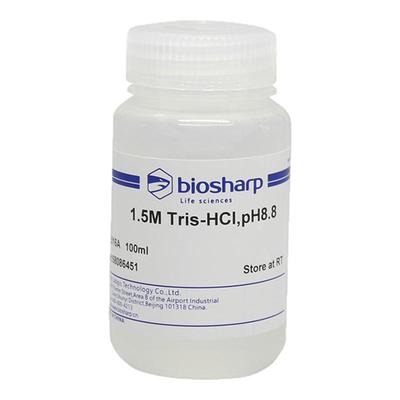 Biosharp BL516A 100ml BL516B 500ml 1.5M Tris-HCl溶液,pH8.8