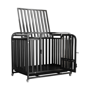 狗笼子中型犬狗笼小型犬宠物笼带厕所分离大型全方管加粗室内家用