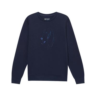 暇步士休闲卫衣时尚圆领长袖