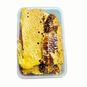 野生蜂蜜广西深山蜂巢蜜老蜂巢蜜