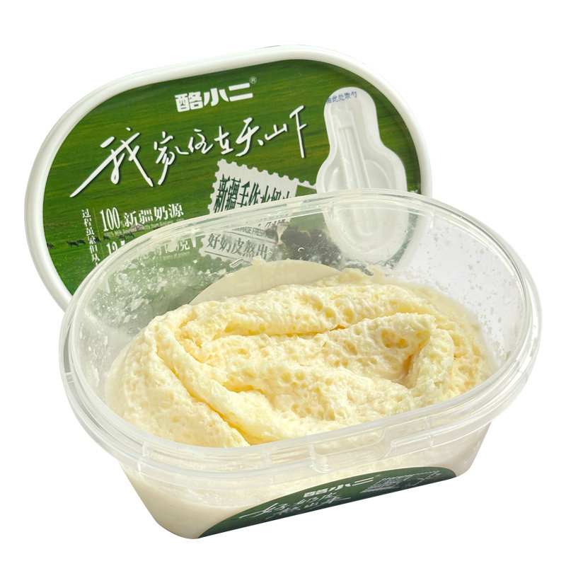 新疆特产鲜奶皮子酸奶碗伴侣网红生酮食品早餐代餐健康奶制品零食