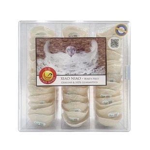 祁凤堂印尼进口溯源码燕窝001小鸟燕窝工厂足干盏条角碎原装100g