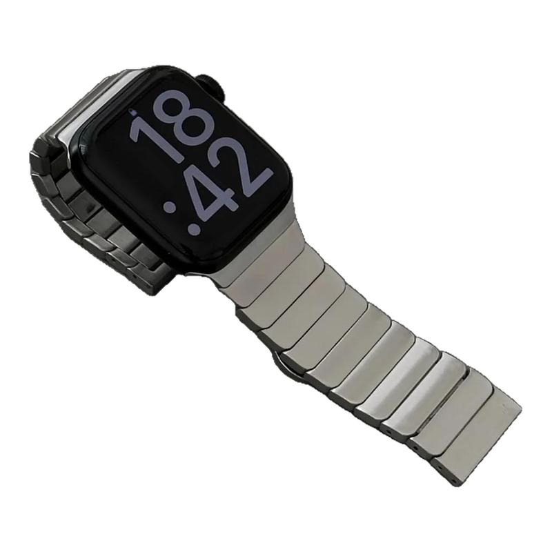 黑白米奇复古感设计链式表带applewatch手表带iwatch表带