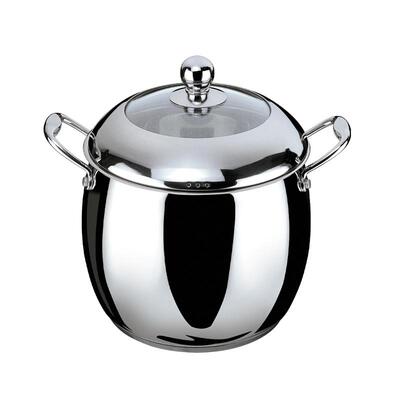 16cm无涂层304不锈钢汤奶锅