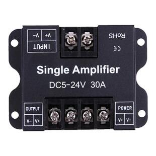 led灯带灯箱功率放大器灯条模组同步调光器明暗亮度调节中继器12V
