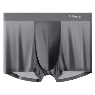 猫人男士内裤冰丝2025新款四角裤夏季薄款透气男款平角裤大码短裤