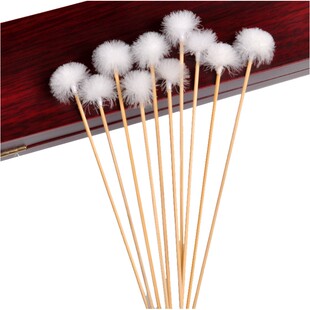 天艺采耳鹅毛棒10支装采耳工具套装掏耳朵勺挖耳勺挖耳朵白竹柄