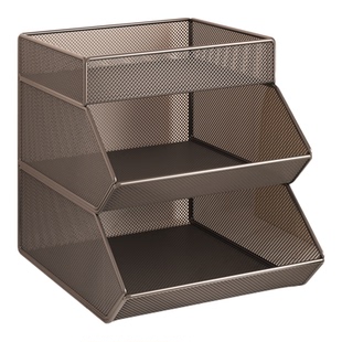 厨房菜篮子置物架台面家用多层简易果蔬调料品专用葱姜蒜收纳盒