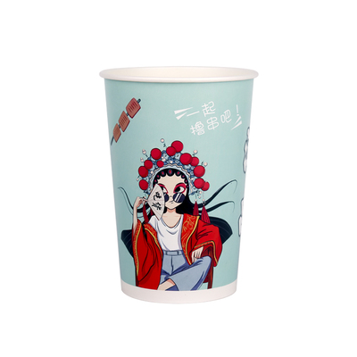 金箔串串桶一次性国潮杯子