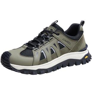 骆驼男鞋秋季户外跑步时尚休闲鞋防滑登山运动鞋老爹男女徒步鞋