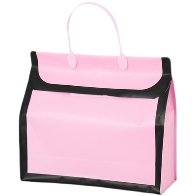 新款魔塑手提袋免税店礼品袋塑料