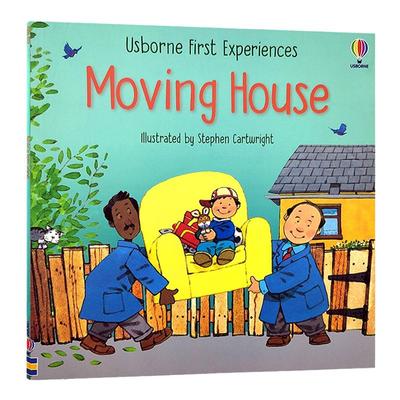 初步经验搬家英文原版绘本