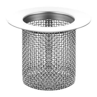 不锈钢地漏过滤网毛发面盆下水管道卫生间洗手池脸盆防堵虫网罩器