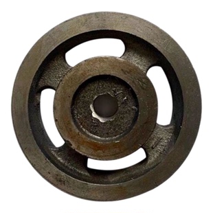 大棚卷帘机皮带轮双槽减速机配件铸铁皮带新款三角带卷帘机配件