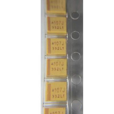 贴片钽电容 TAJB107K006RNJ CASE-B-3528-21(mm)100uF 6.3V 原装